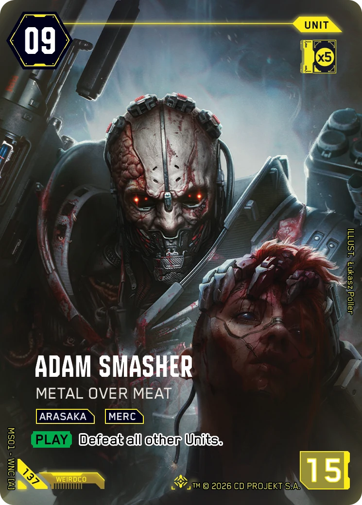 Adam Smasher — Metal Over Meat