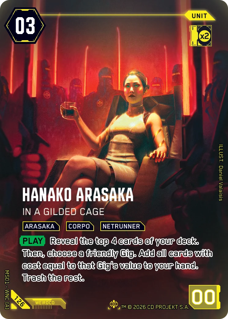 Hanako Arasaka — In A Gilded Cage