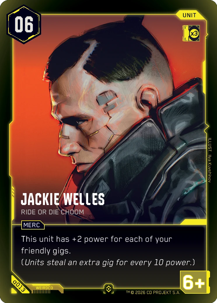 Jackie Welles — Ride Or Die Choom