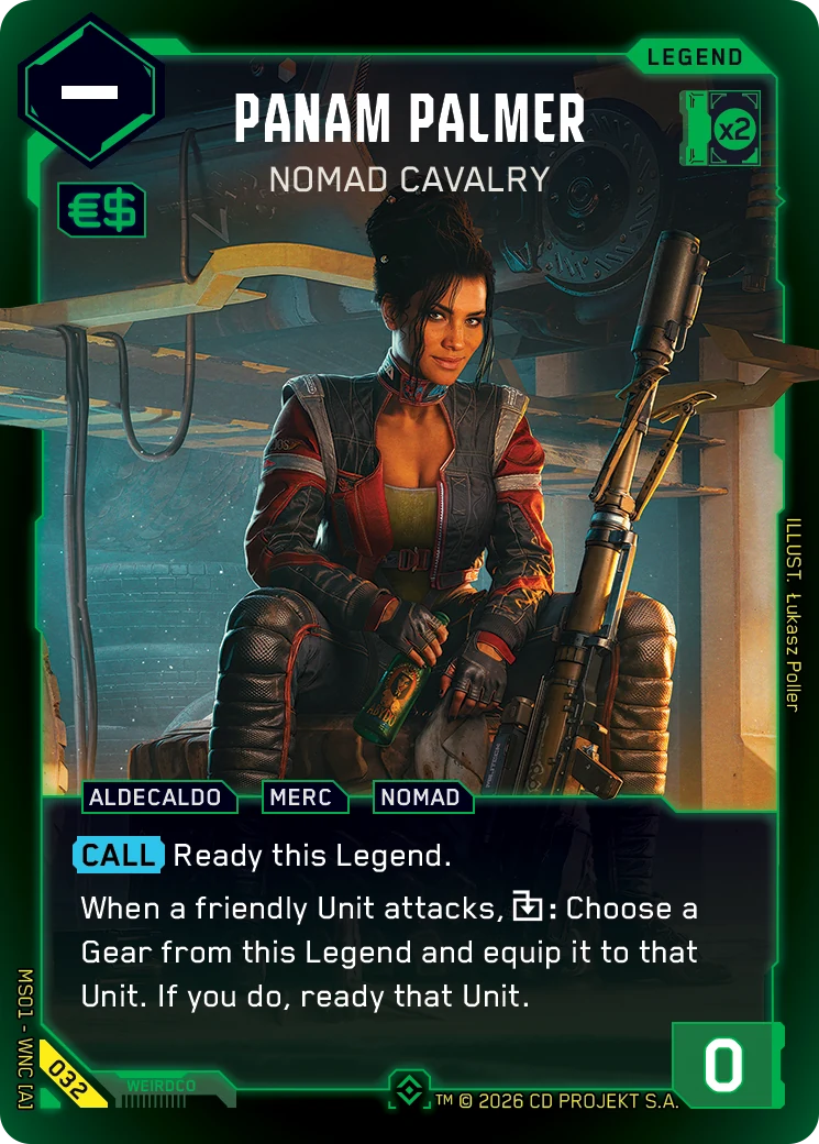 Panam Palmer — Nomad Cavalry