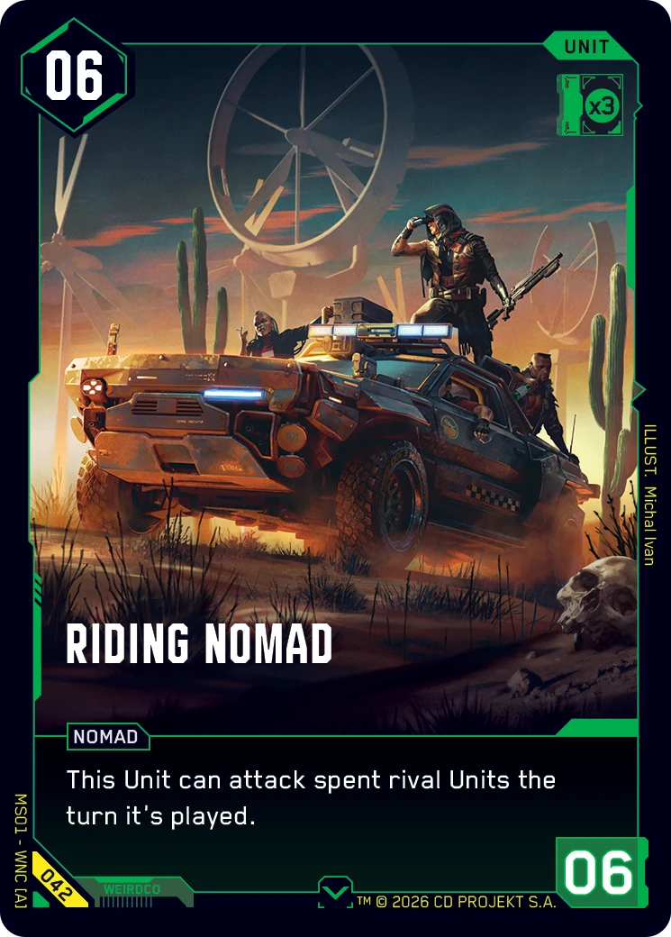 Riding Nomad